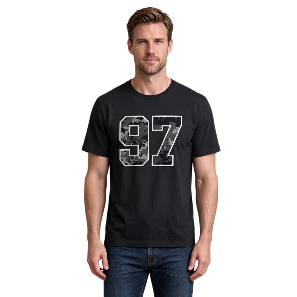 Breathable Mesh Football #97 Black 2026 Seivice Jersey for Whole Family, Matching Fan Outfit | Free Shipping + Free Knit Hat