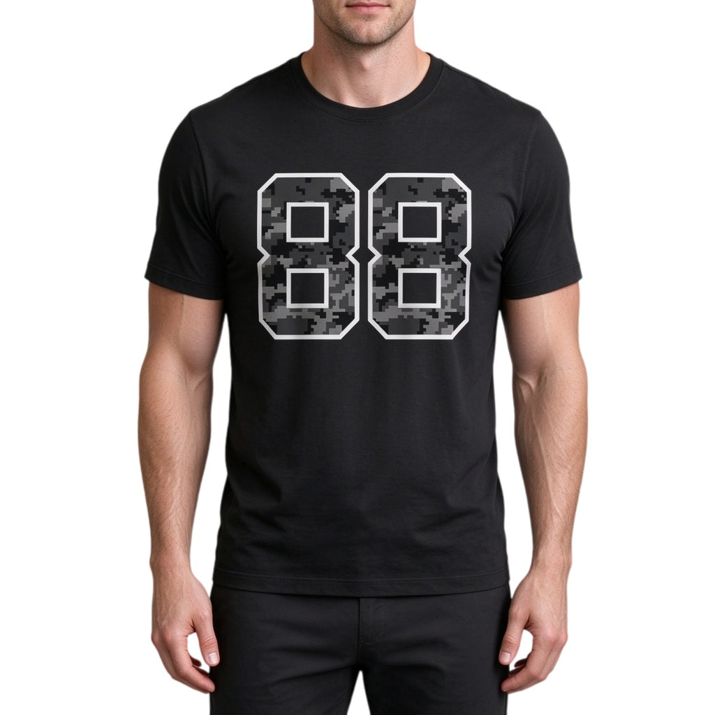 Breathable Mesh Football #88 Black 2026 Jersey for Whole Family, Matching Fan Outfit | Free Shipping + Free Knit Hat